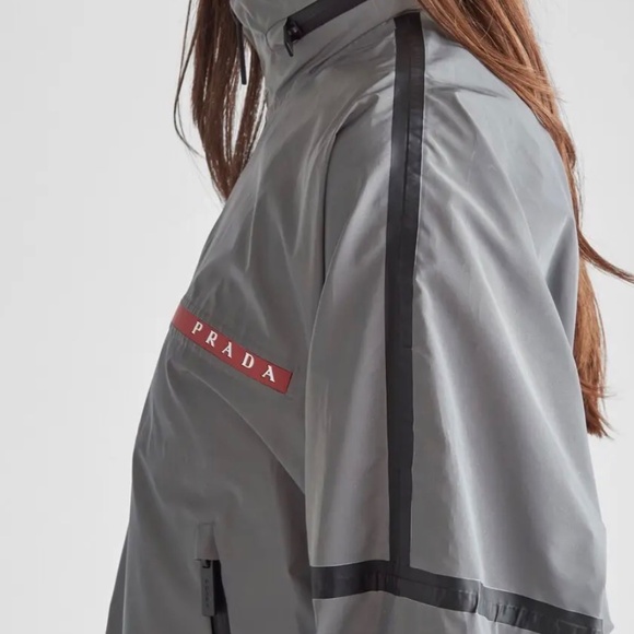 Prada Linea Rossa silver Reflex jacket XS - Picture 8 of 9